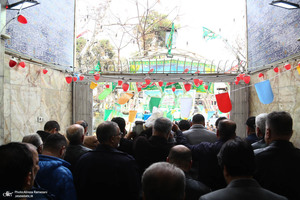 مراسم تشییع پیکر سردار حاج رضا خانی