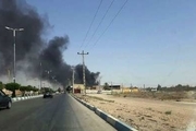 وقوع آتش سوزی در انبارهای کارخانه بهنوش خرمشهر
