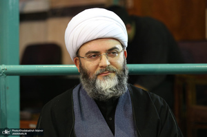 مراسم تجدید بیعت جهادگران با رهبر انقلاب در حسینیه جماران