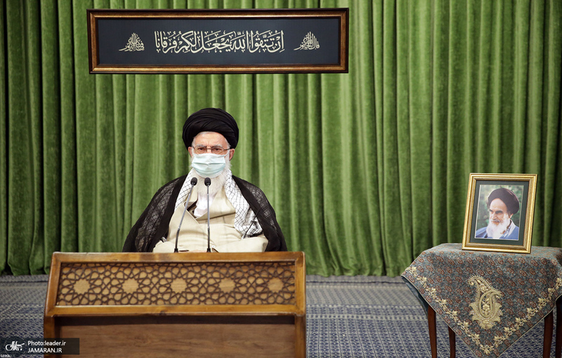 ارتباط تصویری نمایندگان مجلس شورای اسلامی با رهبر معظم انقلاب