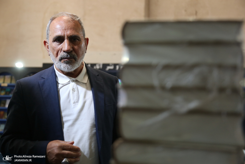 غرفه موسسه تنظیم و نشر آثار امام خمینی (ره) در سی و ششمین نمایشگاه کتاب تهران-5