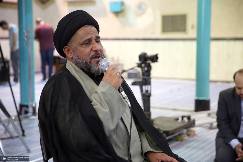 بازدید جمعی از علما کشور عراق از بیت امام خمینی (س)