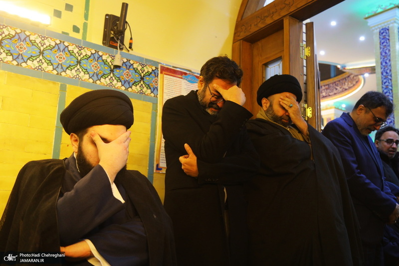 مراسم ترحیم مرحومه زهرا سادات روحانی