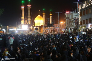 احیای شب بیست و یکم ماه مبارک رمضان در حرم مطهر حضرت معصومه (س)