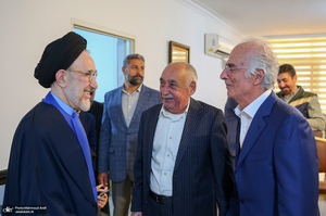 دید و بازدید نوروزی سید محمد خاتمی -3