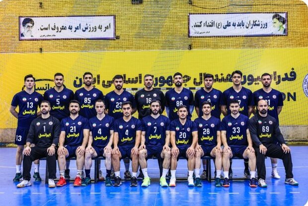 پیروزی هندبالیست ایران در قهرمانی آسیا