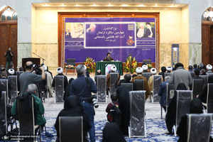 مراسم چهارمین سالگرد رحلت آیت الله هاشمی رفسنجانی(ره) در حرم مطهر امام-1