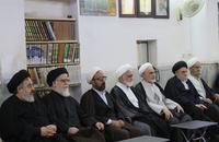 رحلت حضرت رسول اکرم(ص) و شهادت حضرت امام حسن مجتبی(ع) در دفتر مرحوم آیت‌الله العظمی یوسف صانعی(ره)
