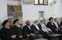 رحلت حضرت رسول اکرم(ص) و شهادت حضرت امام حسن مجتبی(ع) در دفتر مرحوم آیت‌الله العظمی یوسف صانعی(ره)