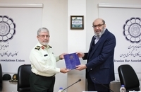 امضای تفاهم‌نامه همکاری اتحادیه سراسری کانون‌های وکلای دادگستری ایران و فراجا در جهت ارتقای امنیت شهروندی و دانش حقوقی (8)