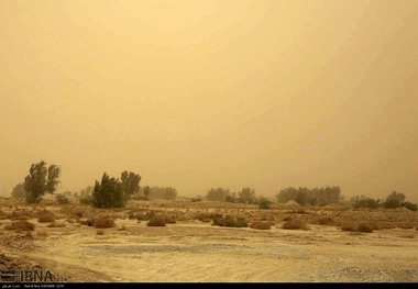 غلظت ذرات معلق در هوای سیستان به 44 برابر حدمجاز رسیده بود