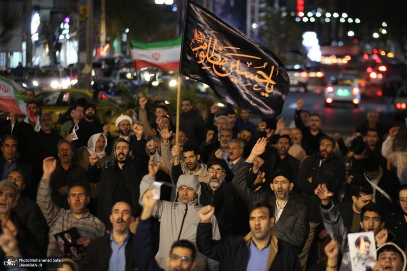بیست و سومین شب اجتماع پرشور مردمى در رباط کریم