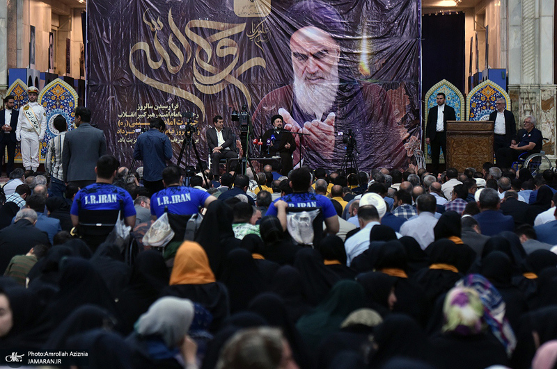 مراسم تجدید میثاق جامعه ورزش با آرمان های حضرت امام (س) -2