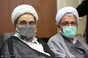 مراسم تودیع و معارفه سرپرست موسسه تنظیم و نشر آثار امام خمینی(س) نمایندگی قم