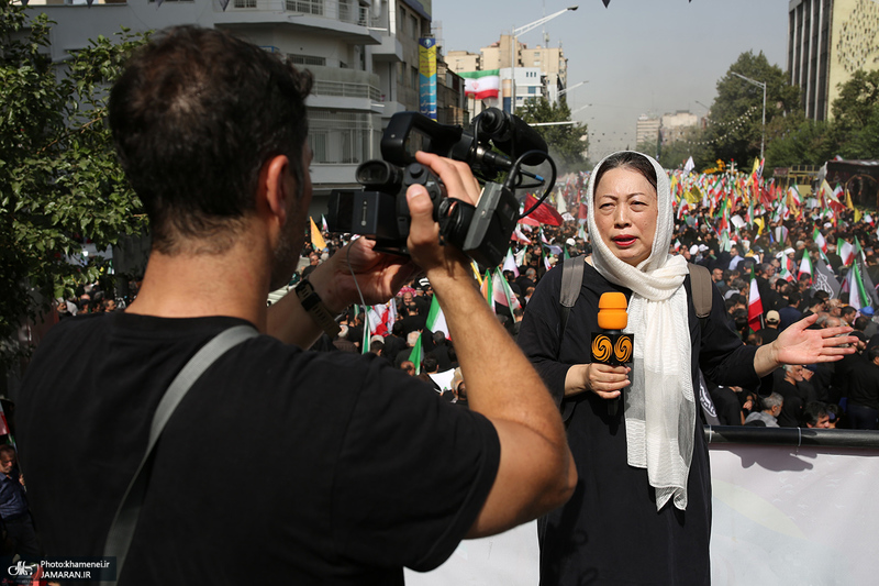 مراسم تشییع شهدای جنگ تحمیلی رژیم صهیونیستی در تهران-5