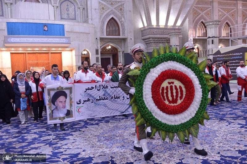 تجدید میثاق اعضای بسیج هلال احمر با آرمان های حضرت امام خمینی (11)