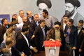 حضور سید محمد خاتمی در مرحله دوم انتخابات ریاست جمهوری چهاردهم