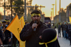 دسته عزاداری هیئت عاشقان ثارالله در حرم مطهر امام خمینی (س)