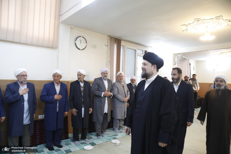 دیدار جمعی از اهالی اهل سنت استان گلستان با سید حسن خمینی
