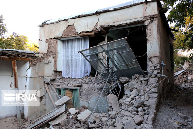 تخریب ۲ هزار و ۳۰۰ واحد مسکونی در زلزله آذربایجان‌شرقی