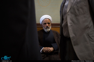 مراسم بزرگداشت پدر دکتر فرجی دانا در دانشگاه تهران  - مجید انصاری