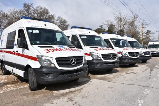 4 دستگاه آمبولانس جدید کهگیلویه و بویراحمد رونمایی شد