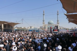 مراسم تشییع آیت الله العظمی شبیری زنجانی-۲