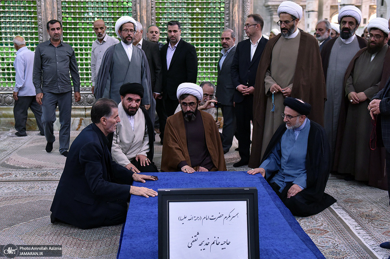 تجدید میثاق رئیس و کارکنان سازمان اوقاف و امور خیریه با آرمان های حضرت امام (س)