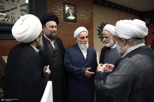 مراسم چهلمین روز درگذشت آیت الله بجنوردی در دائره المعارف بزرگ اسلامی - 3