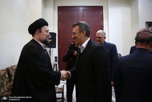 دیدار وزیر ارتباطات و معاونین با سید حسن خمینی