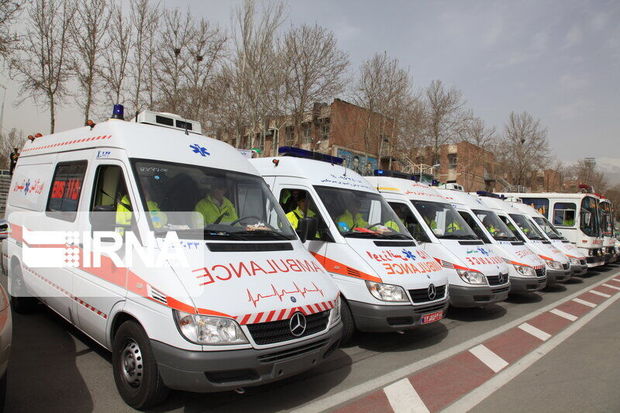پنج دستگاه آمبولانس از هرمزگان در مرز شلمچه مستقر شد