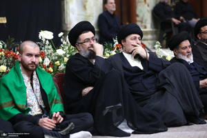 مراسم عزاداری شب شهادت حضرت زهرا(س) در حرم امام خمینی(ره) برگزار شد