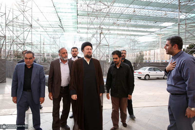 مراسم سالگرد در گذشت سید محمود دعایی در حرم مطهر امام خمینی (س)