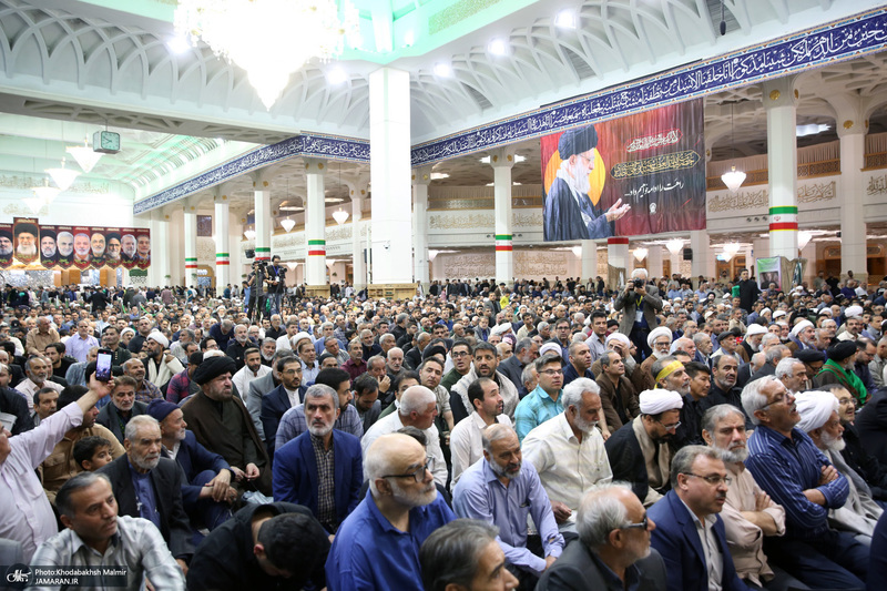 مراسم چهلم شهیدان لاریجانی در حرم مطهر حضرت معصومه (س) -2