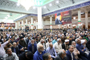 مراسم چهلم شهیدان لاریجانی در حرم مطهر حضرت معصومه (س) -2