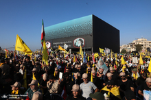 مراسم اولین سالگرد شهادت سید حسن نصرالله(ره) - 1