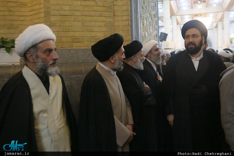 مراسم بزرگداشت آیت الله سید مهدی ابن الرضا(ره) در مسجد اعظم قم
