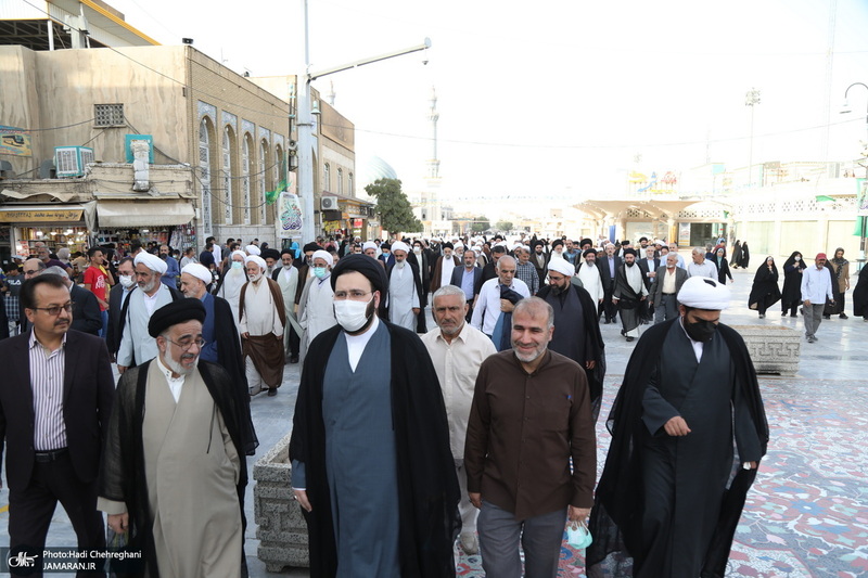 تشییع و خاکسپاری نوه آیت الله العظمی بروجردی (ره)