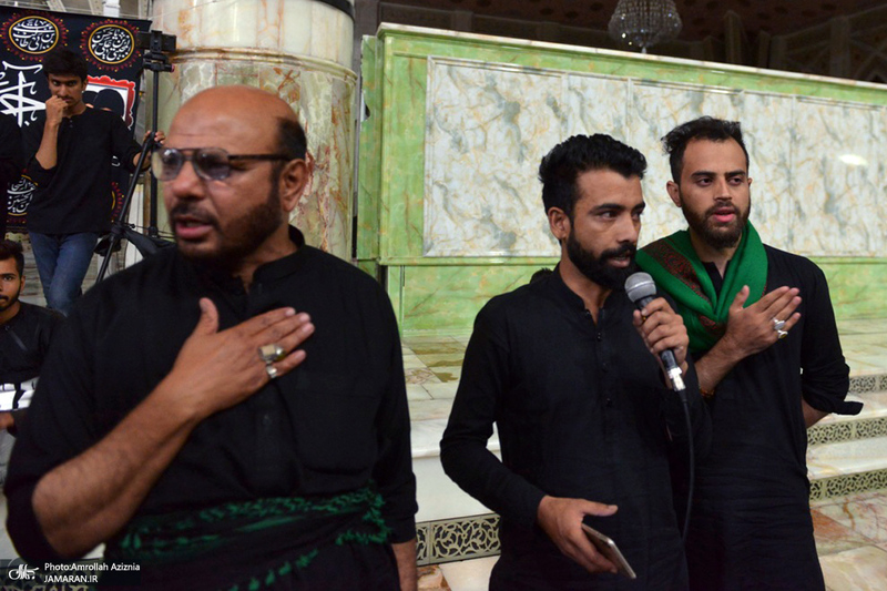 مراسم عزاداری پاکستانی ها در حرم مطهر امام خمینی (س)