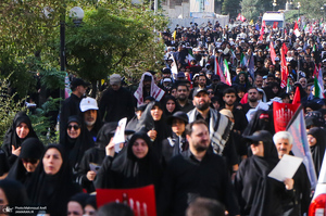 مراسم وداع با رهبر شهید انقلاب در مصلی تهران -2