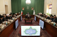 قالیباف در دیدار جمعی از علما و اعضای مرکز تحقیقات اسلامی قم (2)