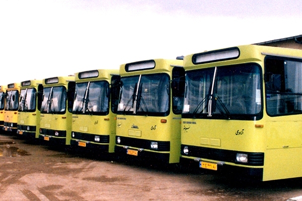 خدمات ویژه اتوبوسرانی برای بازی فوتبال پرسپولیس-کاشیما
