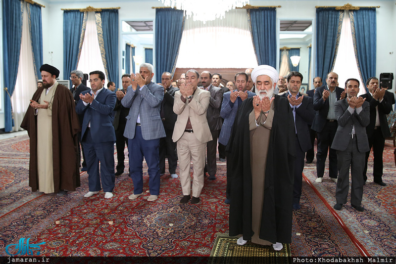 دیدار اعضای هیات مدیره مناطق گازرسانی شهر تهران با سید حسن خمینی