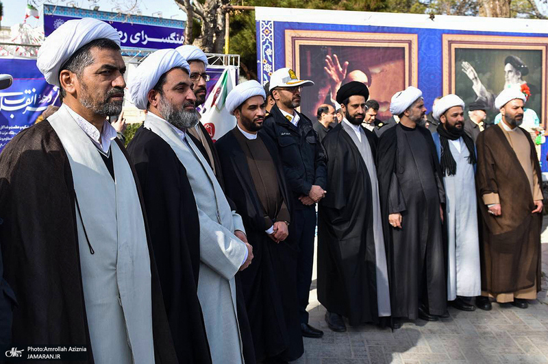 گلباران محل جلوس امام خمینی (س) در بهشت زهرا (س)