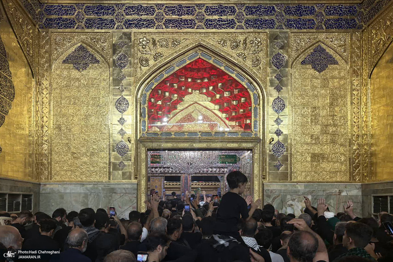 هم قدم با زائران اباعبدالله الحسین (ع)؛ حرم امیر المومنین (ع)