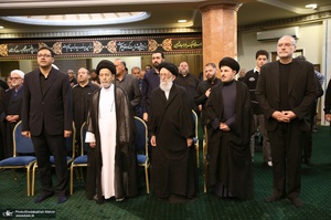مراسم بزرگداشت رهبر شهید انقلاب در حسینیه ۲ جماران
