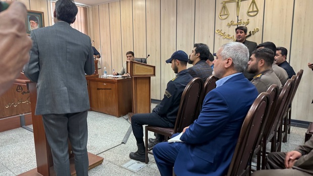 تصاویری از دادگاه قتل الهه حسین نژاد با حضور القاصی مهر رئیس کل دادگستری استان تهران