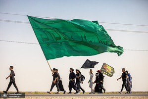 پیاده روی زائران اربعین