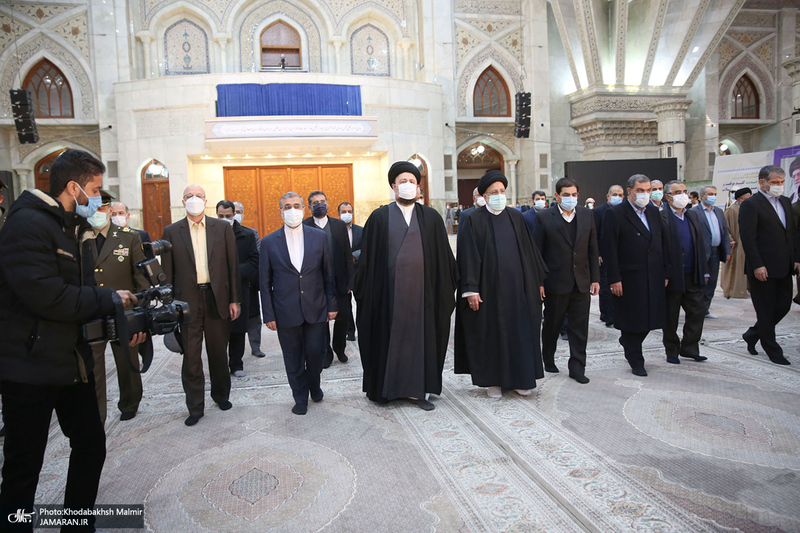 تجدید میثاق رئیس جمهور و اعضای دولت با آرمان های حضرت امام (س)