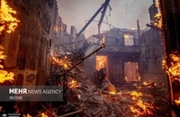 آتش در لس آنجلس ده‌ها هزار آمریکایی را فراری داد (1)